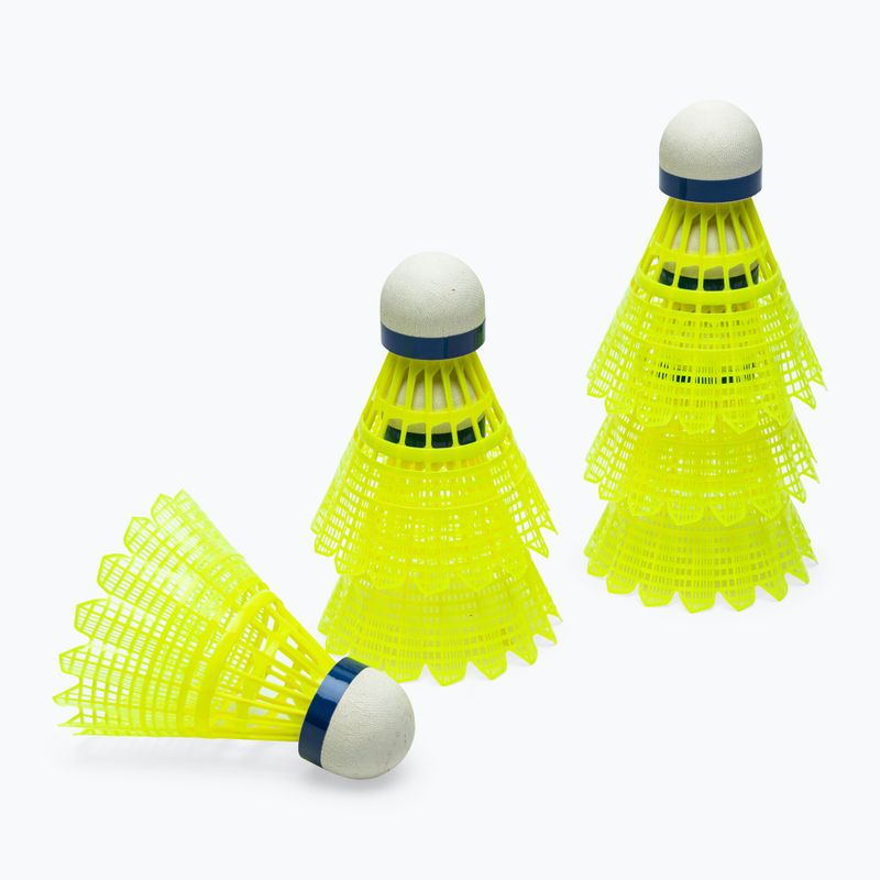 Volani da badminton YONEX Mavis 2000 Y medio 6 pz. giallo 2
