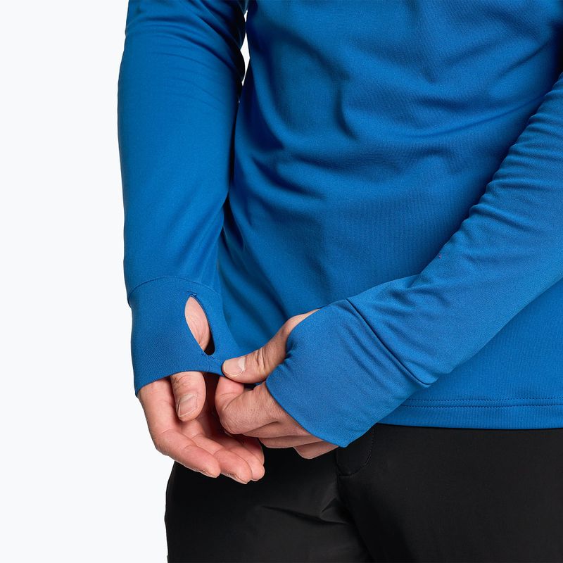 Felpa Descente da uomo Descente 1/4 Zip blu lapis 3