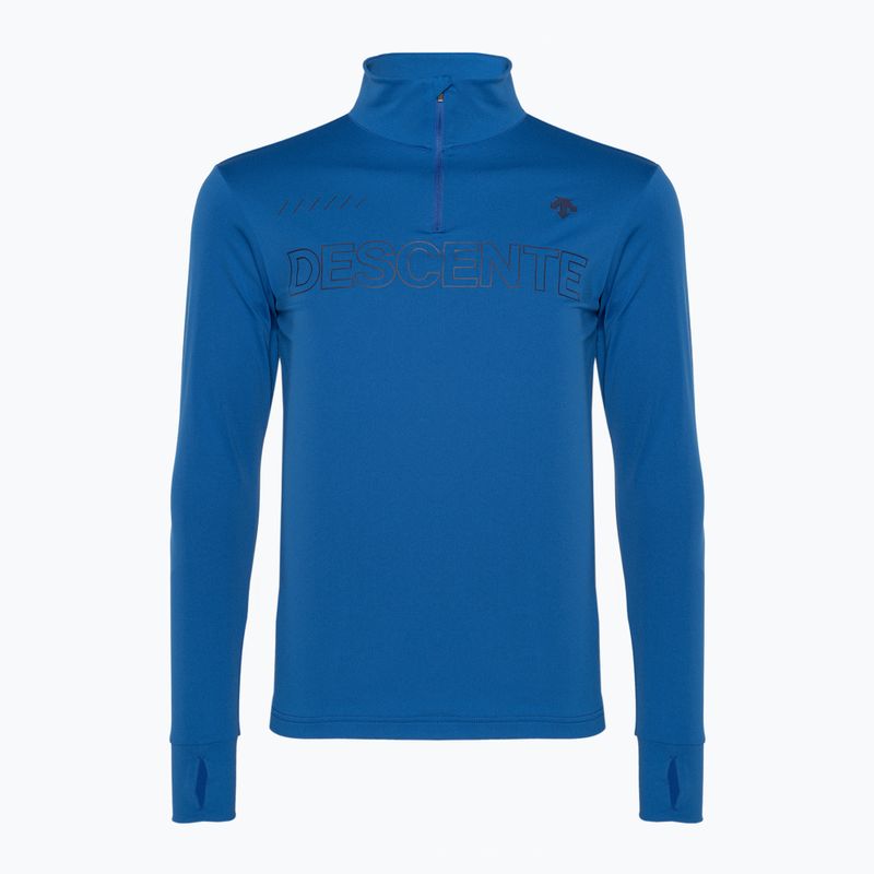 Felpa Descente da uomo Descente 1/4 Zip blu lapis 4