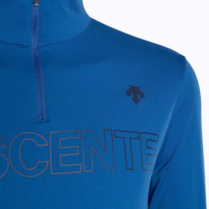 Felpa Descente da uomo Descente 1/4 Zip blu lapis 6