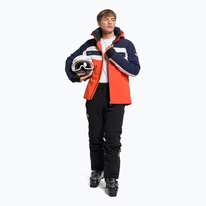 Giacca da sci Descente Carter momiji arancione da uomo 2