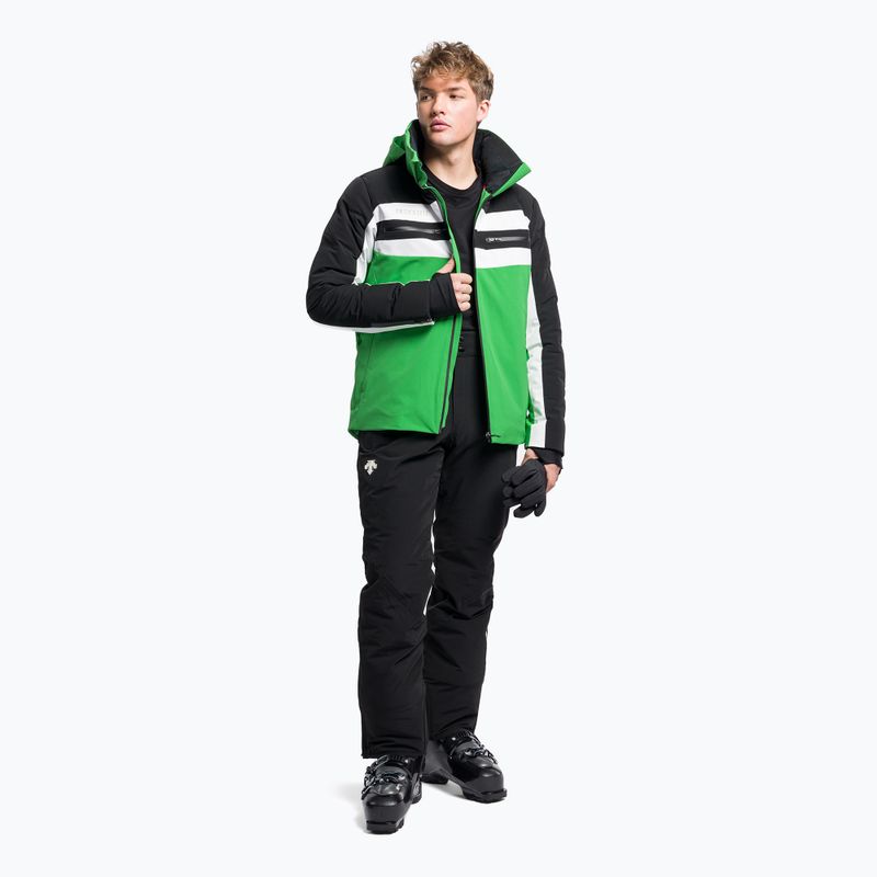 Giacca da sci Descente Carter ever green da uomo 2