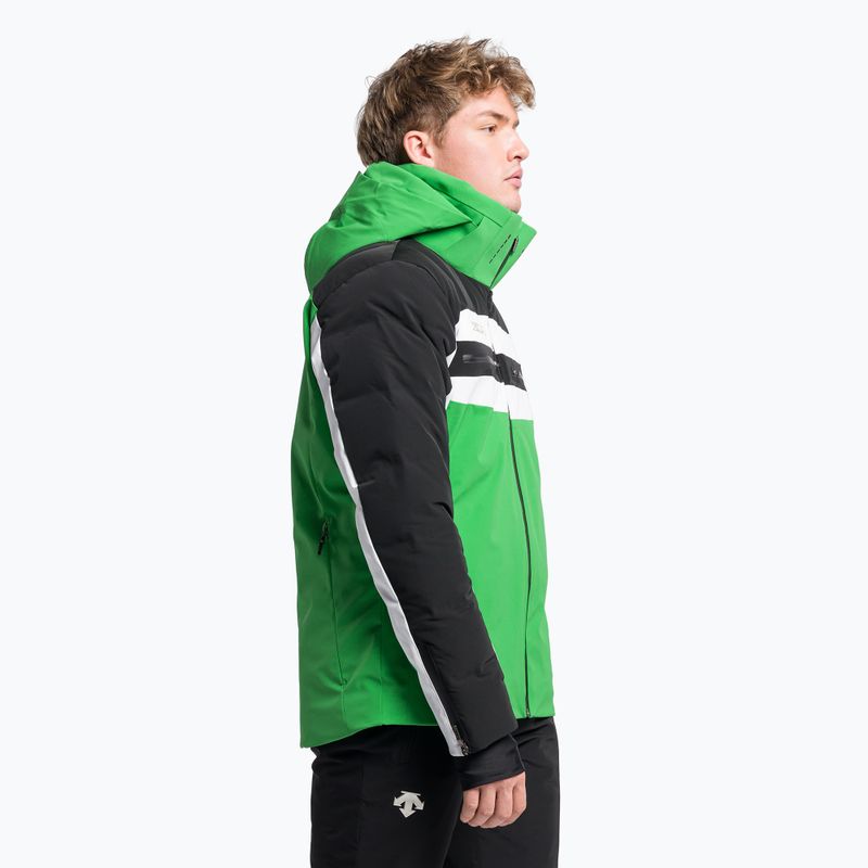 Giacca da sci Descente Carter ever green da uomo 3