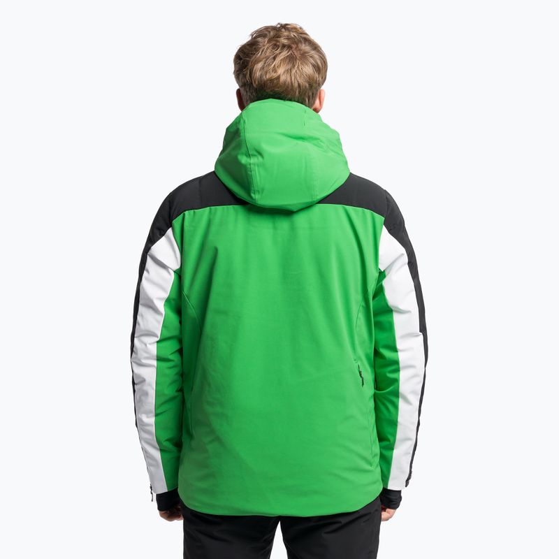Giacca da sci Descente Carter ever green da uomo 4