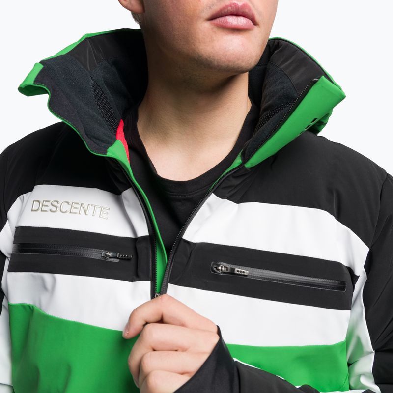 Giacca da sci Descente Carter ever green da uomo 8