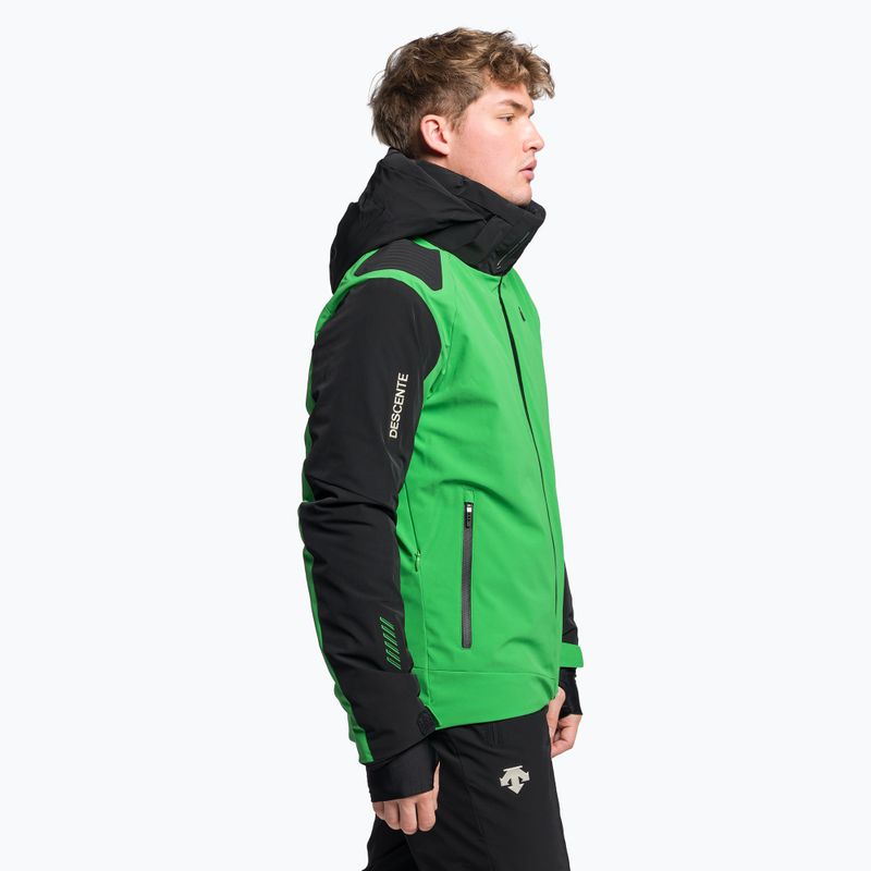 Giacca da sci da uomo Descente Reign ever green 3
