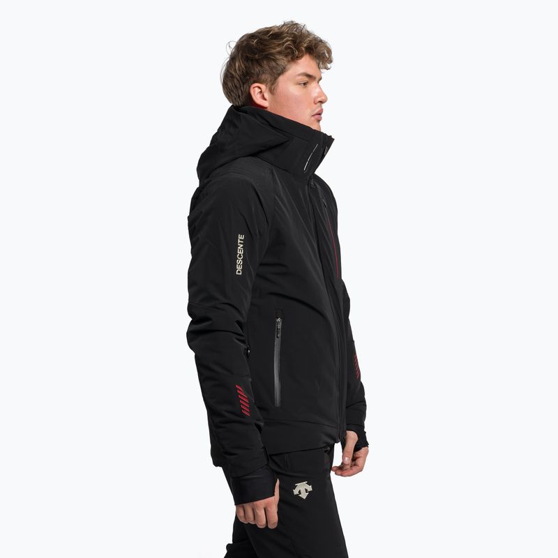 Giacca da sci da uomo Descente Reign nero 3