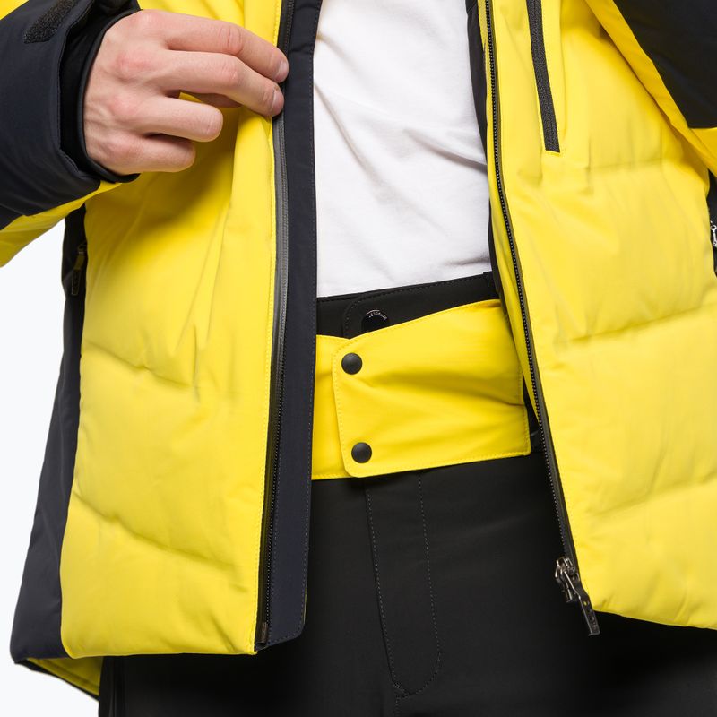 Giacca da sci Descente Mateo da uomo, colore giallo marigold 16