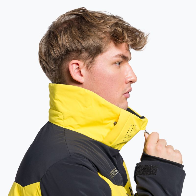 Giacca da sci Descente Mateo da uomo, colore giallo marigold 8