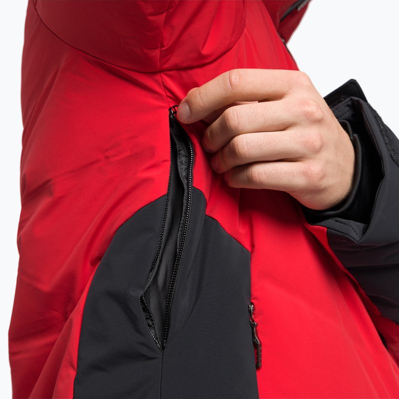 Giacca da sci da uomo Descente Mateo rosso elettrico 13