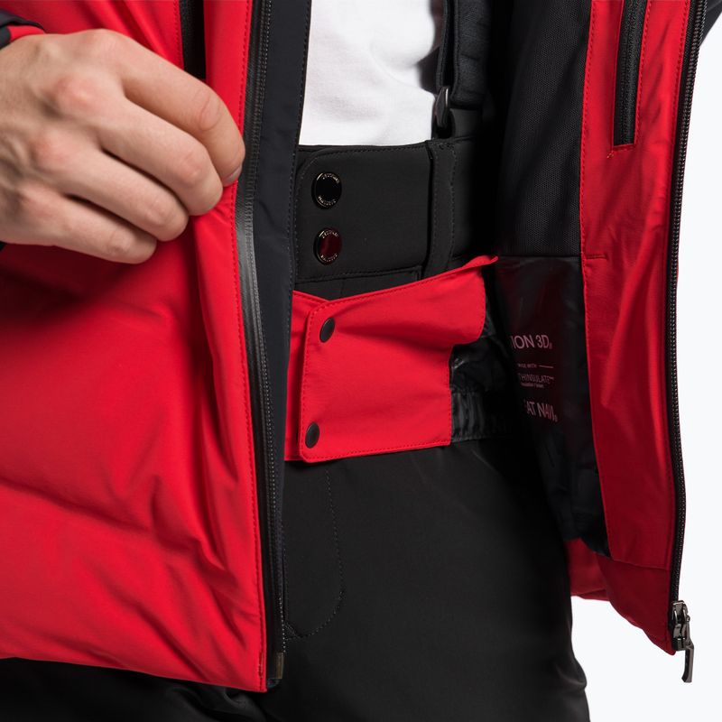 Giacca da sci da uomo Descente Mateo rosso elettrico 15