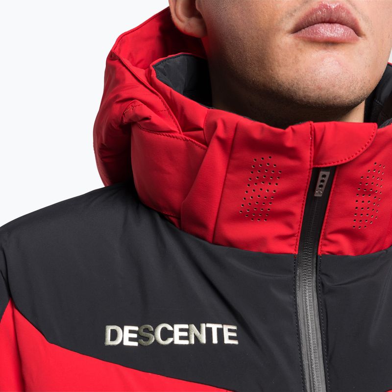 Giacca da sci da uomo Descente Mateo rosso elettrico 7