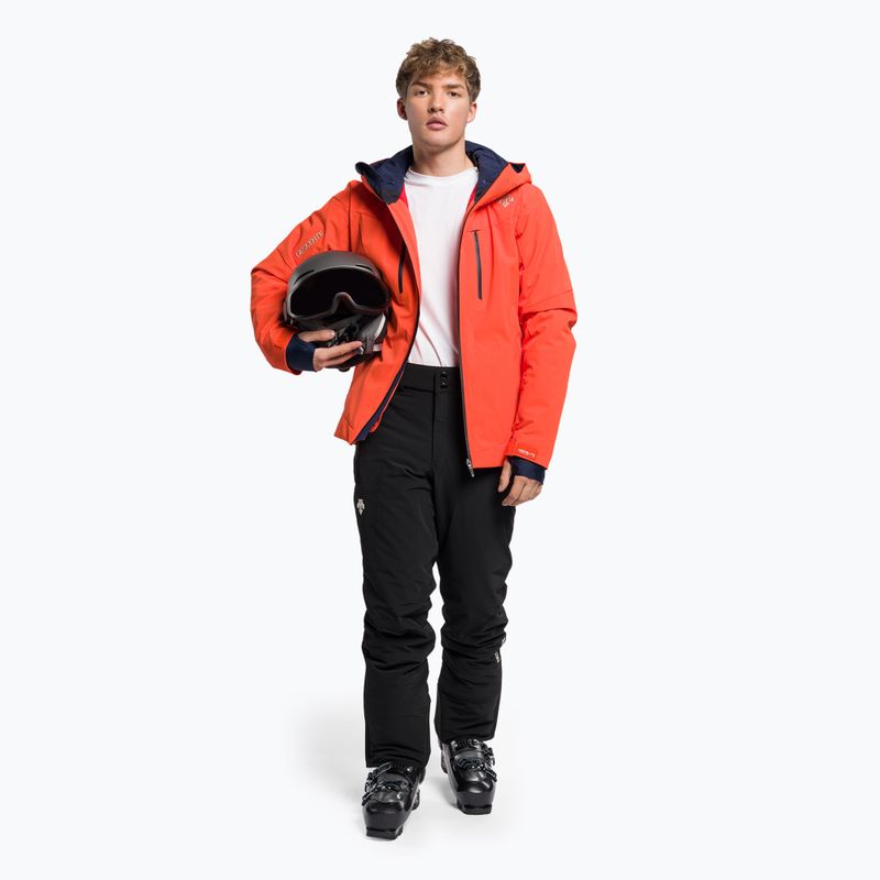 Giacca da sci Descente Josh momiji arancione da uomo 2