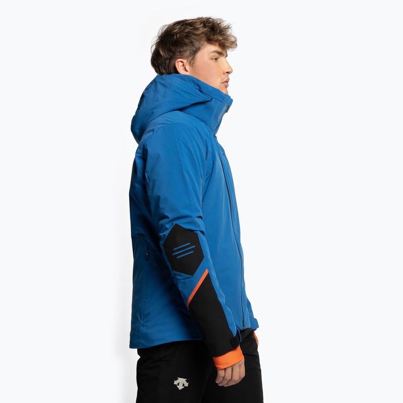 Giacca da sci da uomo Descente Pablo blu lapis 3
