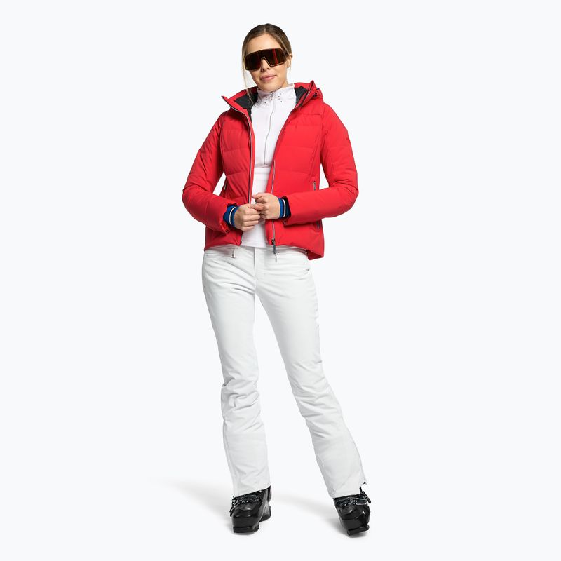 Giacca da sci donna Descente Jolie rosso elettrico 2