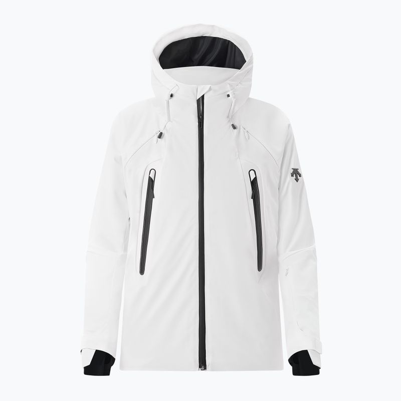 Giacca da sci da uomo Descente 3D Insulated super white2
