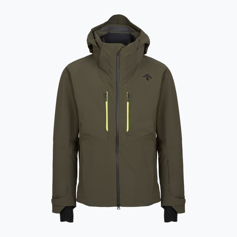 Giacca da sci uomo Descente Swiss sturdy green