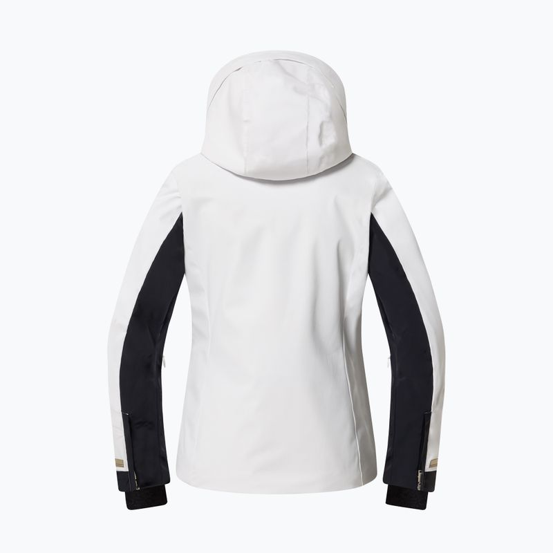 Giacca da sci da donna Descente Shirring super white 3