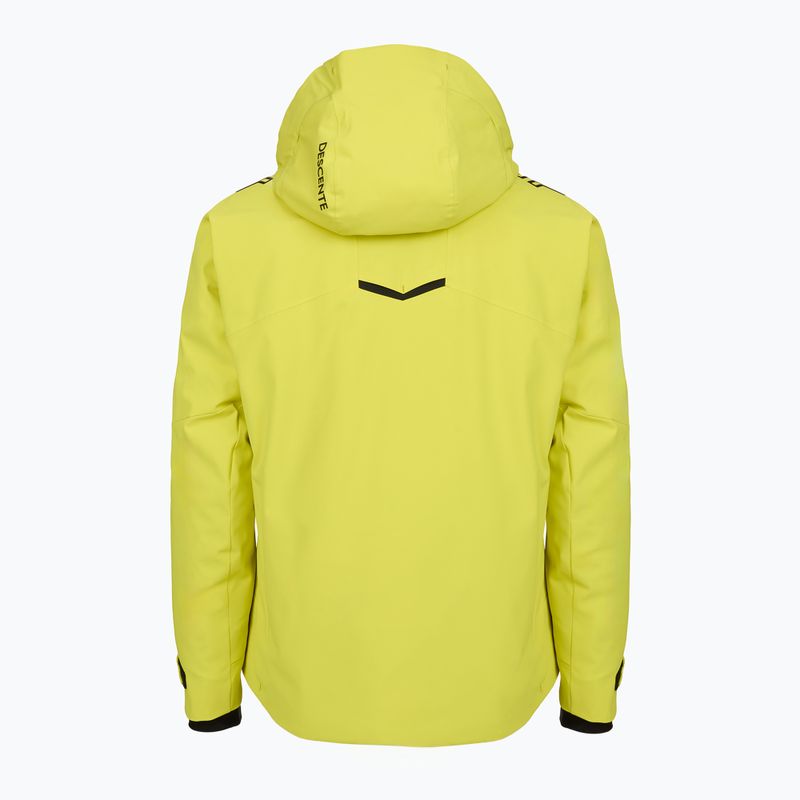 Giacca da sci uomo Descente Finder actus green 2