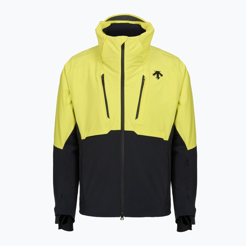 Giacca da sci uomo Descente Shoulder Padd black/green 7