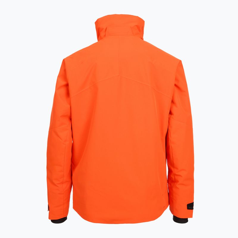 Giacca da sci uomo Descente Angular Line mandarin orange 7