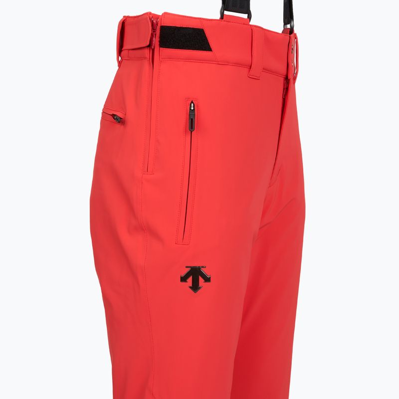 Pantaloni da sci uomo Descente Swiss electric red 3