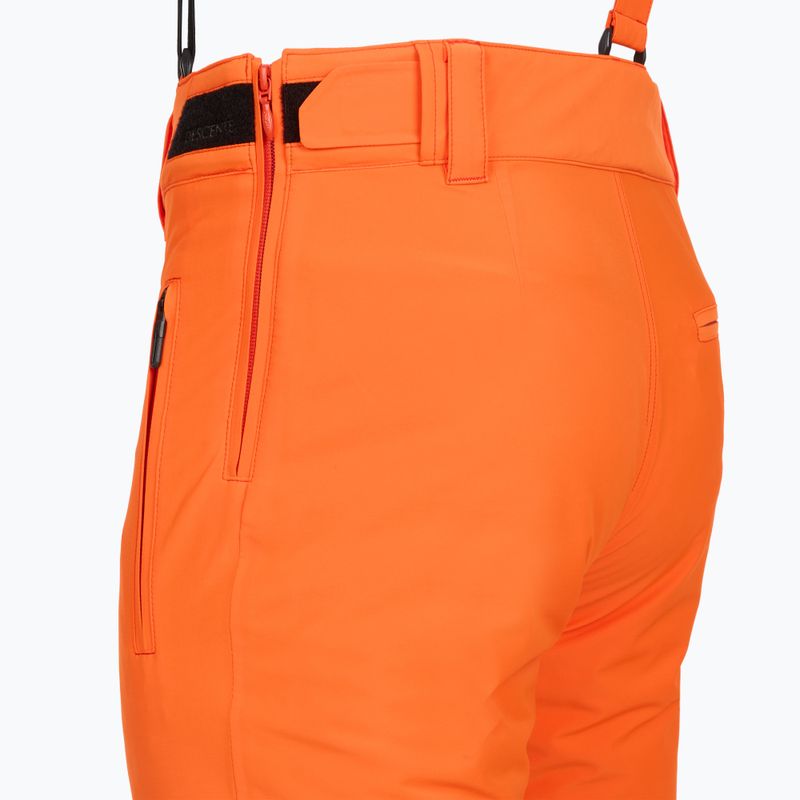 Pantaloni da sci uomo Descente Smooth mandarin orange 4