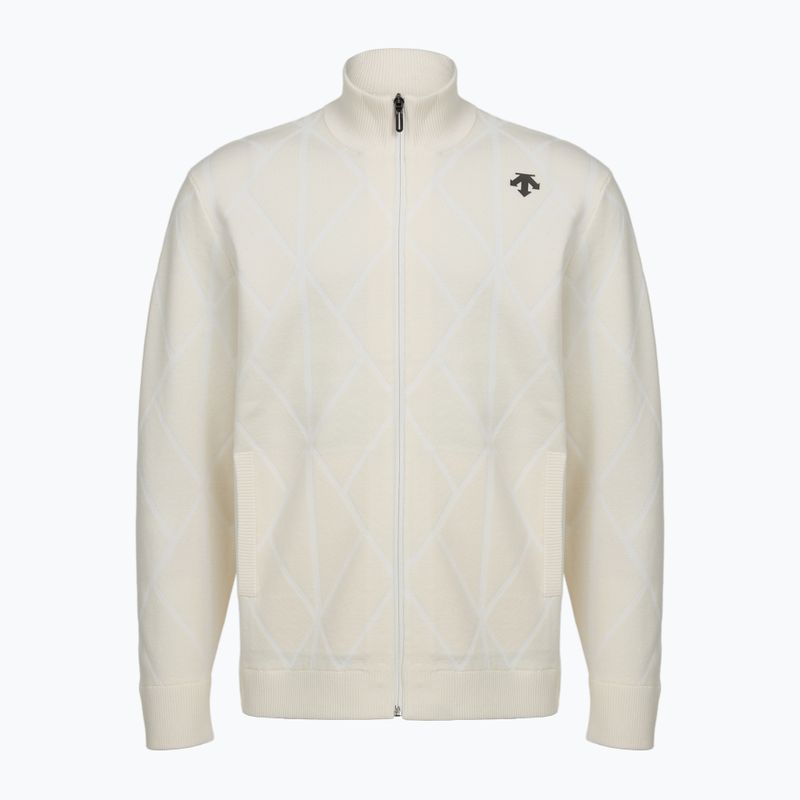 Maglione Descente Full Zip super white