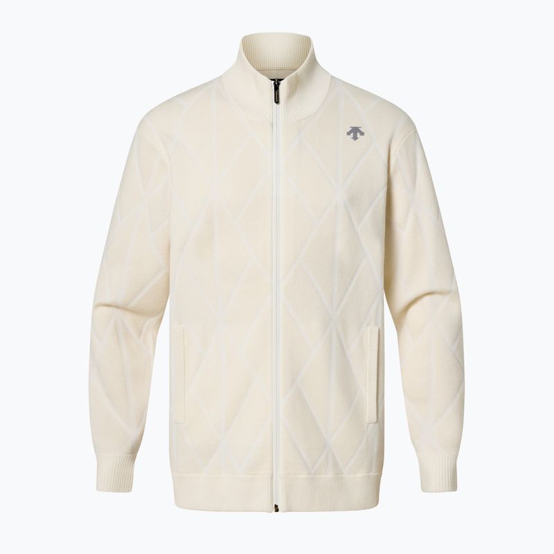 Maglione Descente Full Zip super white