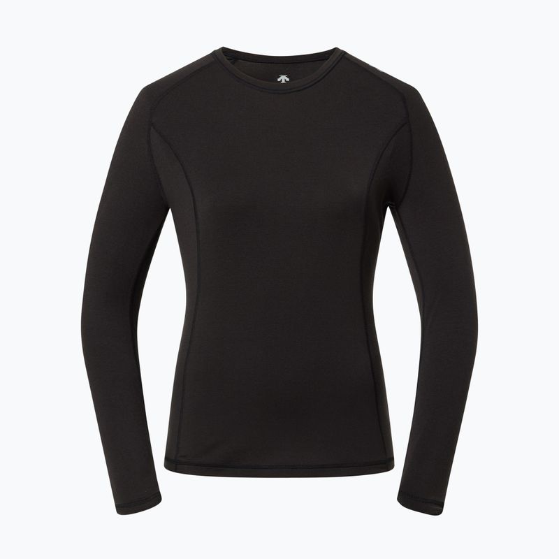 Maglia termica a maniche lunghe da donna Descente Base Layer black