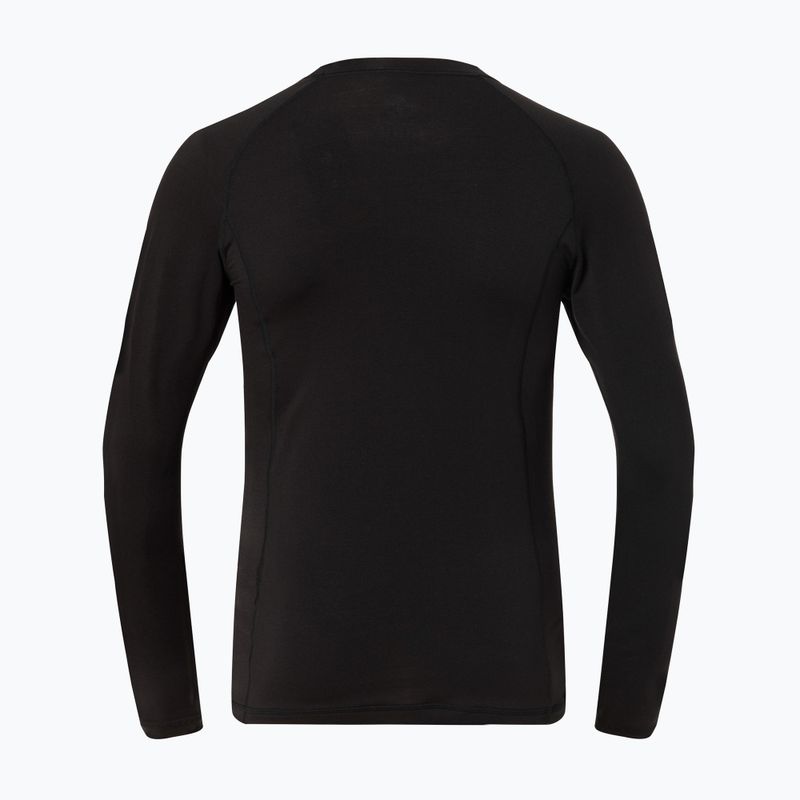 Maglia termica a manica lunga da uomo Descente Base Layer black 2