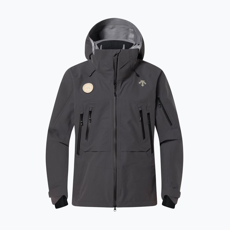 Giacca da sci da uomo Descente Swiss 3L Hard Shell dark grak