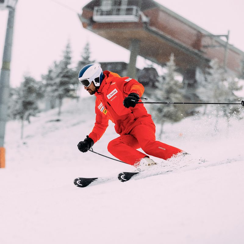 Pantaloni da sci da uomo Descente Swiss electric red 11