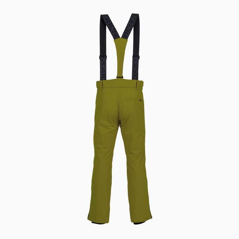 Pantaloni da sci da uomo Descente Roscoe verde oliva 2