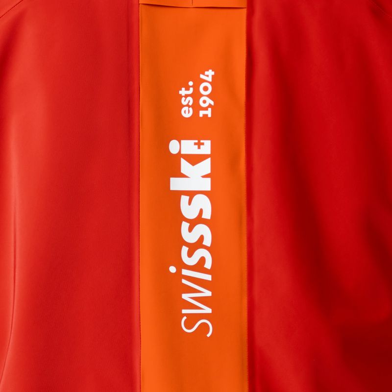 Giacca da sci Descente Swiss mandarin orange da uomo 10