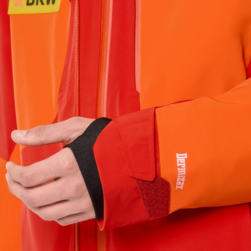 Giacca da sci Descente Swiss mandarin orange da uomo 11