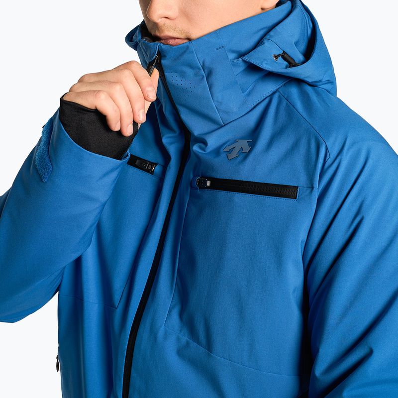 Giacca da sci da uomo Descente Nick blu lapis 3