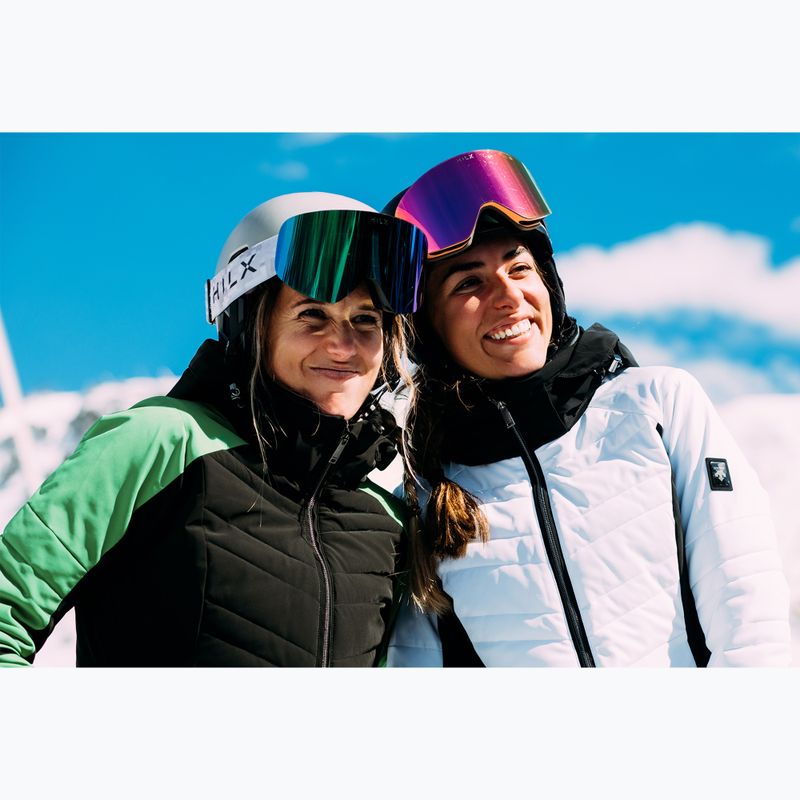 Giacca da sci donna Descente Quine super bianca 7