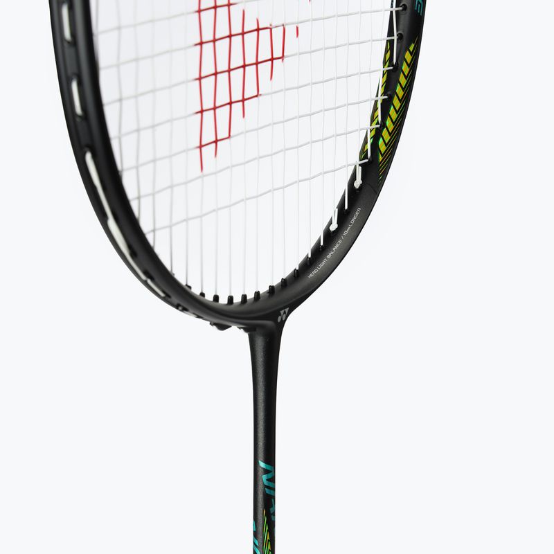 Racchetta da badminton YONEX Nanoflare 500 4U nero opaco 5