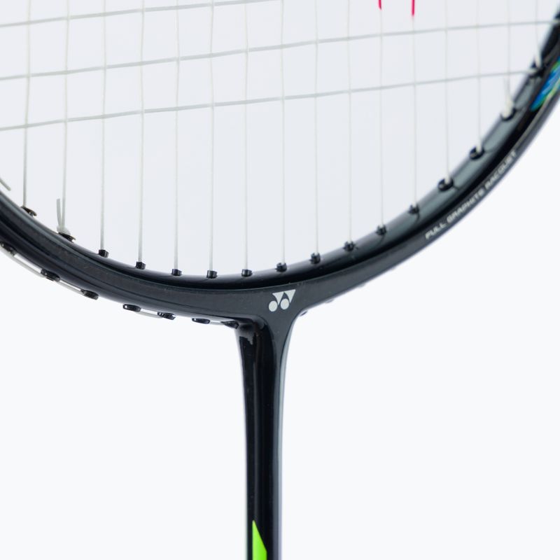 Racchetta da badminton YONEX Nanoflare 001 Clear nero/verde 5
