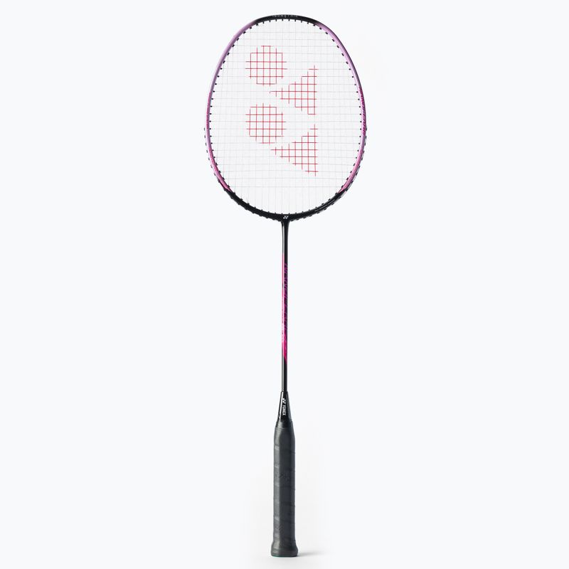 Racchetta da badminton YONEX Nanoflare 001 Feel nero/rosa