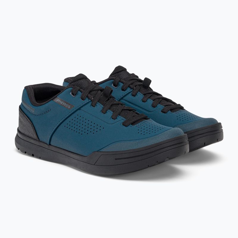 Scarpe da ciclismo MTB da donna Shimano SH-AM503 blu acqua 4