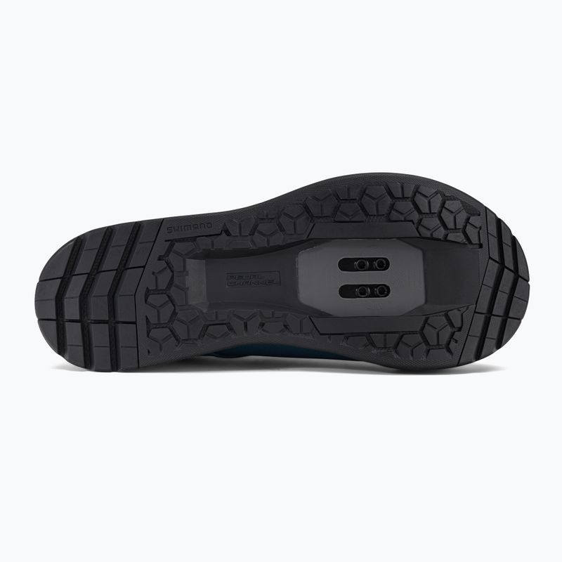 Scarpe da ciclismo MTB da donna Shimano SH-AM503 blu acqua 5