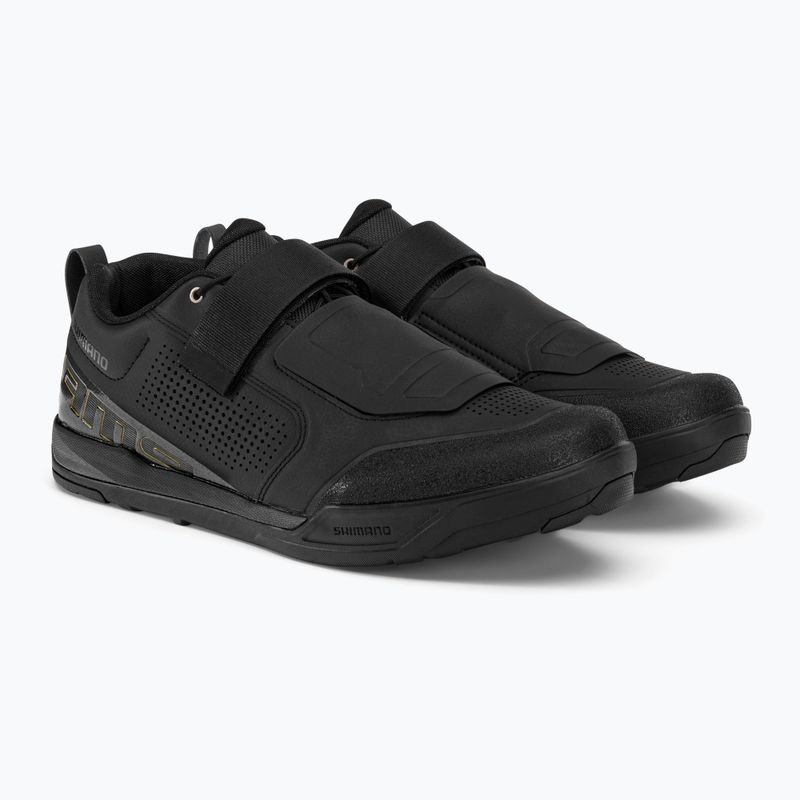 Scarpe da ciclismo MTB da uomo Shimano SH-AM903 nero 4