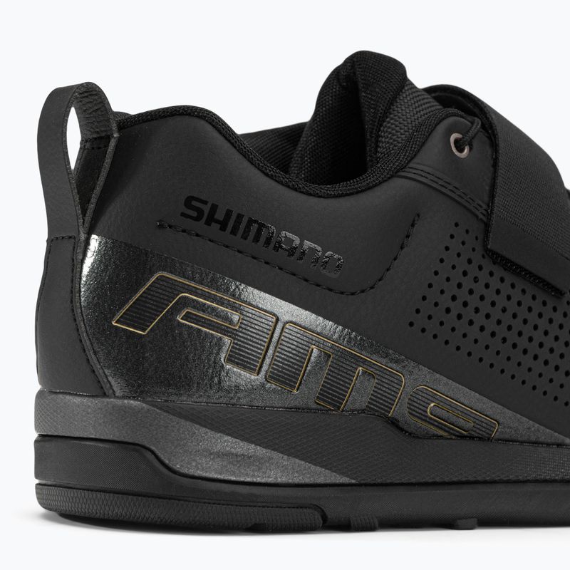 Scarpe da ciclismo MTB da uomo Shimano SH-AM903 nero 8
