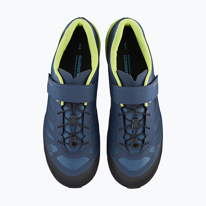 Scarpe da ciclismo MTB da uomo Shimano SH-MT502 navy 2