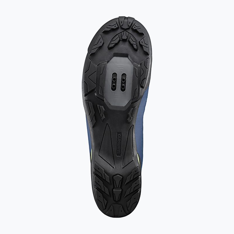 Scarpe da ciclismo MTB da uomo Shimano SH-MT502 navy 3