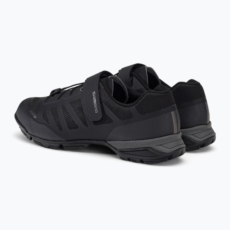 Scarpe da ciclismo MTB da uomo Shimano SH-MT502 nero 3