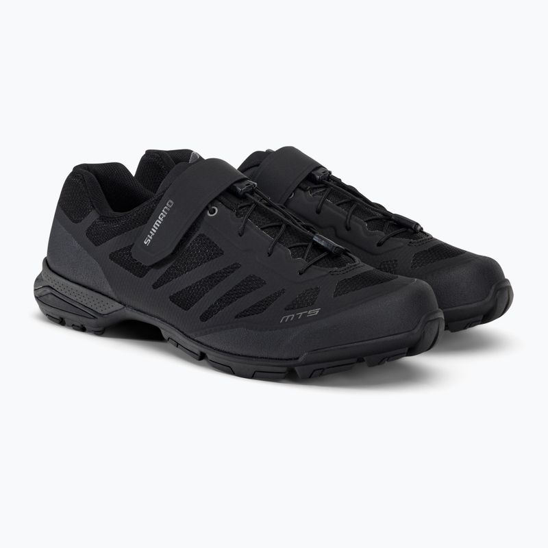 Scarpe da ciclismo MTB da uomo Shimano SH-MT502 nero 4