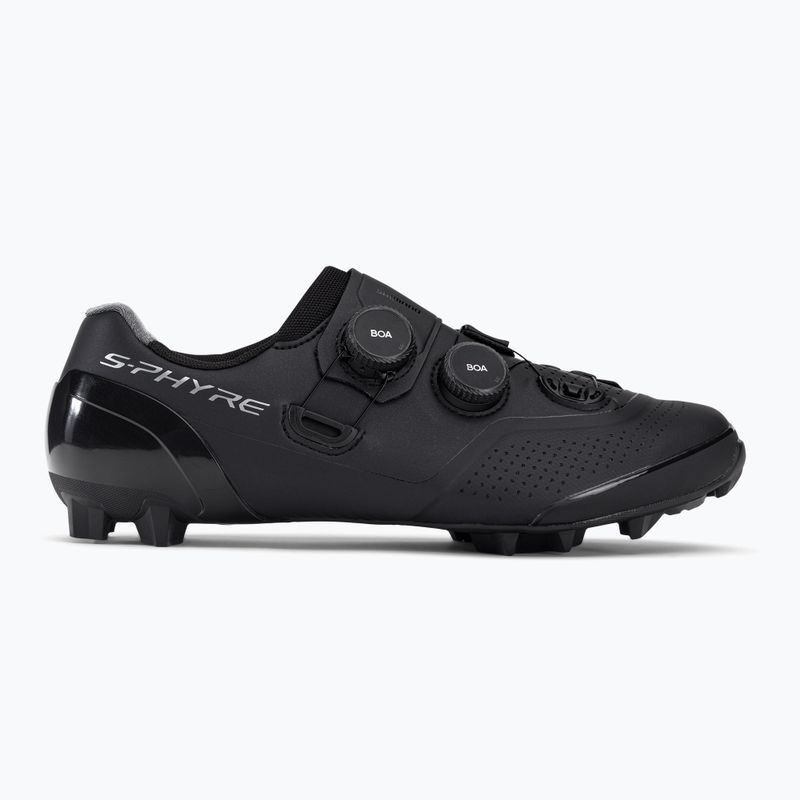 Scarpe da ciclismo MTB da uomo Shimano SH-XC902 nero 2